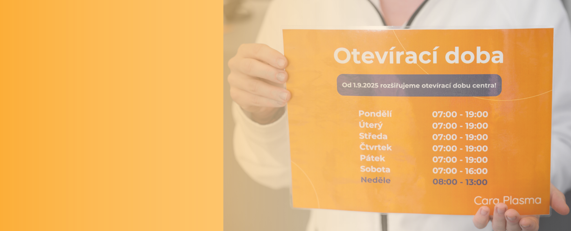 Rozšiřujeme otevírací dobu!